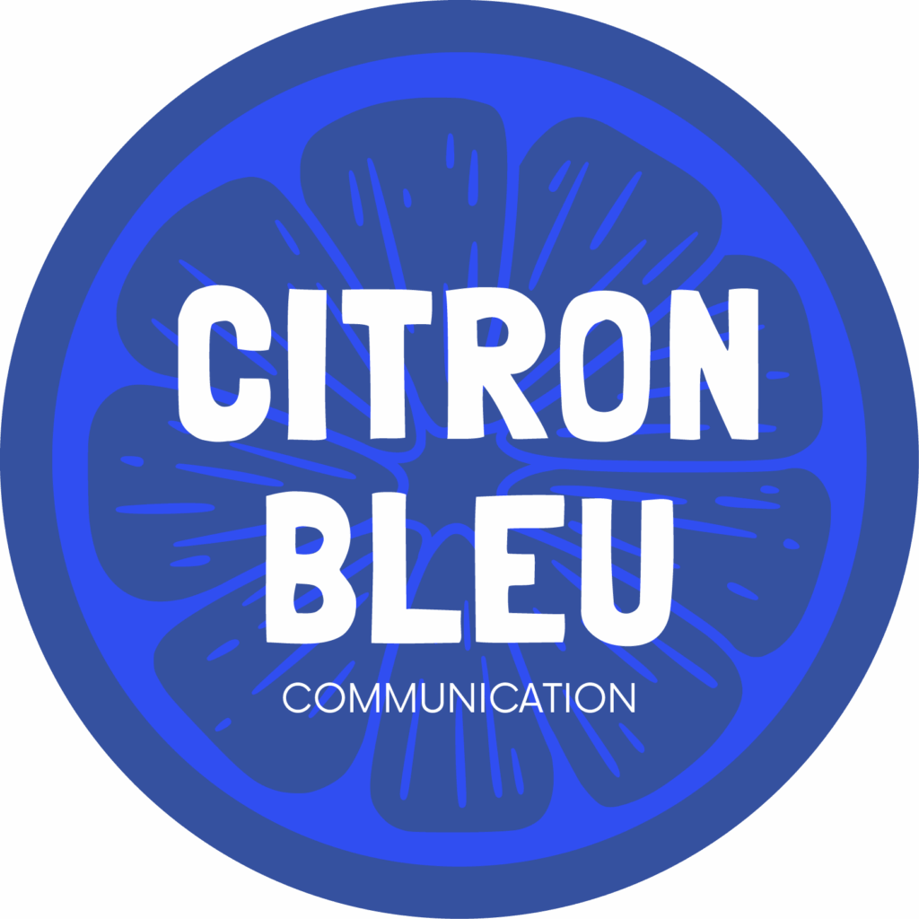 Logo de l'agence de communication Citron Bleu