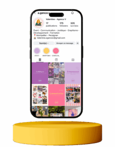 Agence V - Mockup Instagram