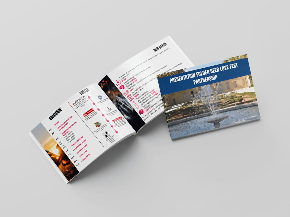 Beer Love Fest- Plaquette de présentation du festival (en Anglais)