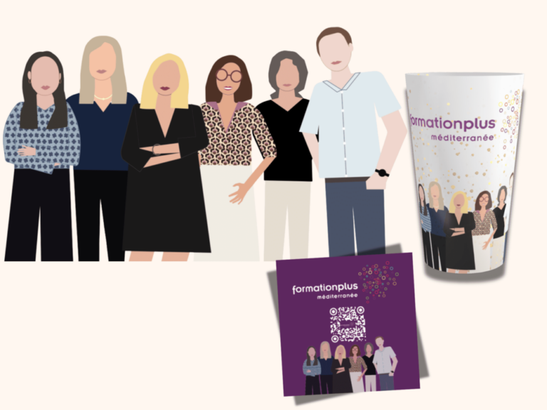 Illustration Team - Formation Plus Méditerranée