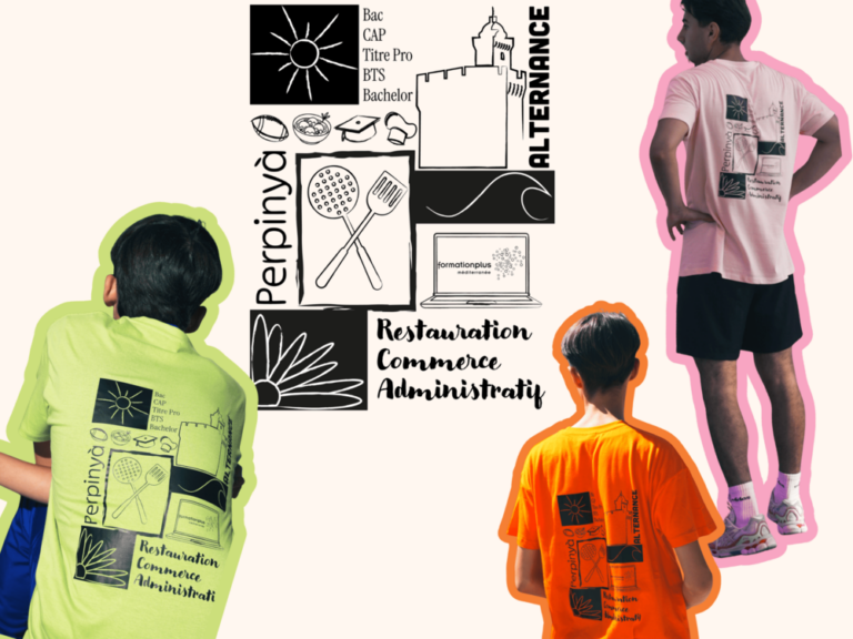 Illustration TeeShirt - Formation Plus Méditerranée